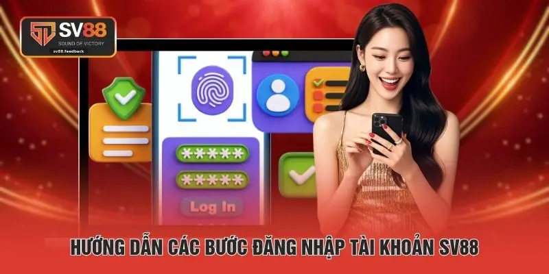 Hướng dẫn các bước đăng nhập tài khoản SV88